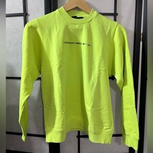 Diesel Neon Yellow-Green Crewneck Sweatshirt